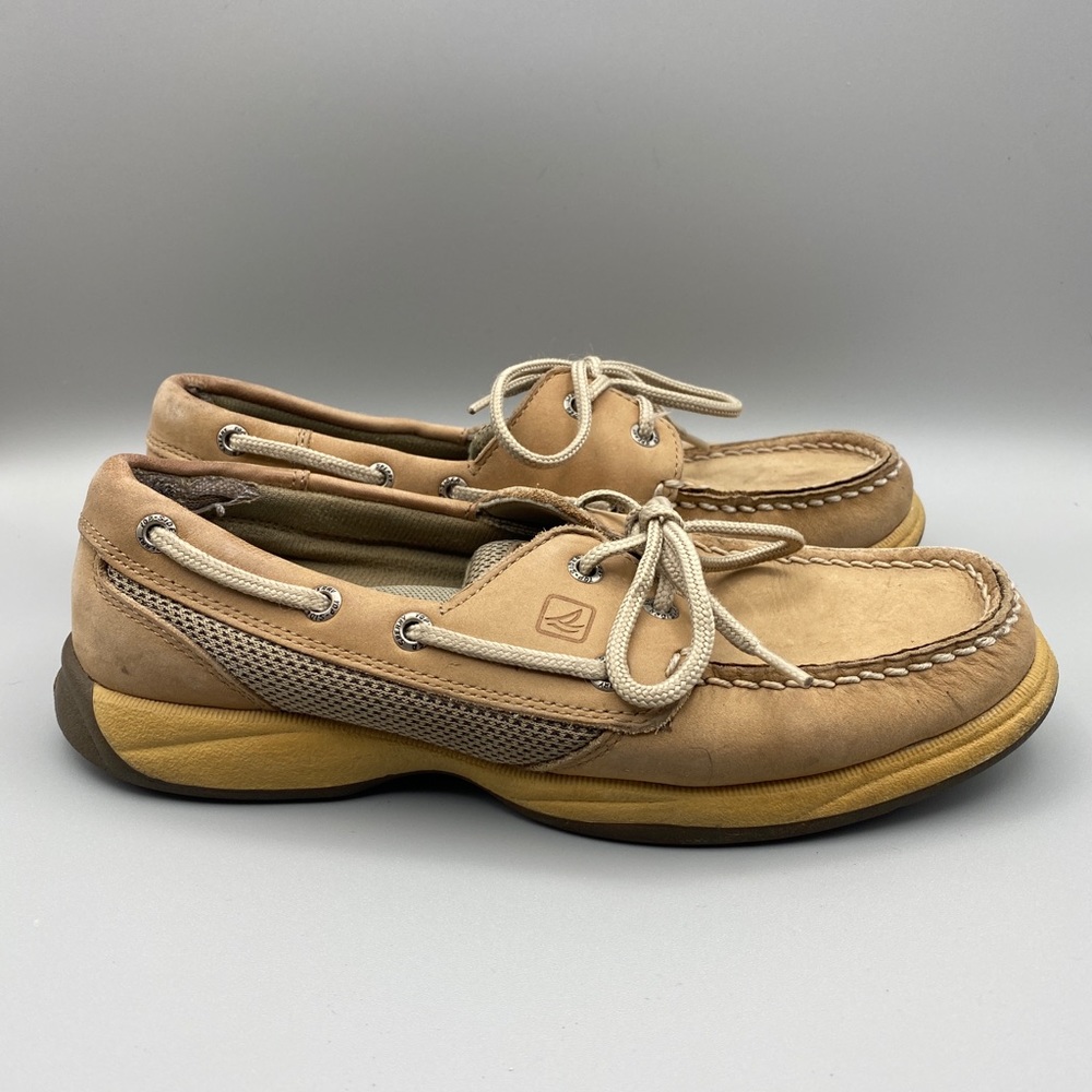 Sperry Top Sider Loafers US Womens 6.5 tan 9774829